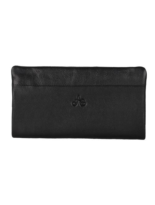 black textured leather wallet - 12176773 - Very Small Image - 1