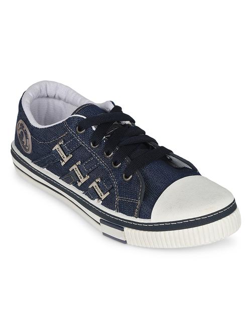 blue color, lace up sneakers - 12177340 - Very Small Image - 1