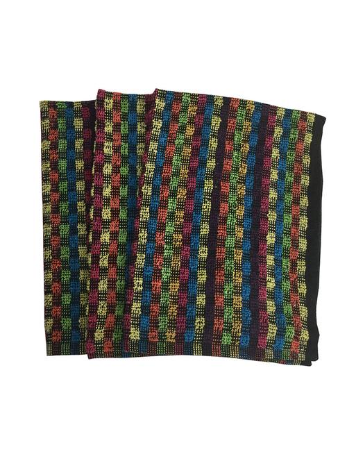 lushomes colorful long face towels (pack of 3) - 12184114 - Very Small Image - 1