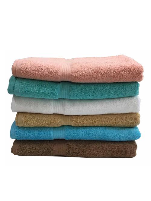 lushomes ultra soft unidyed peach terry bath towel (650 gsm) - 12184157 - Very Small Image - 1
