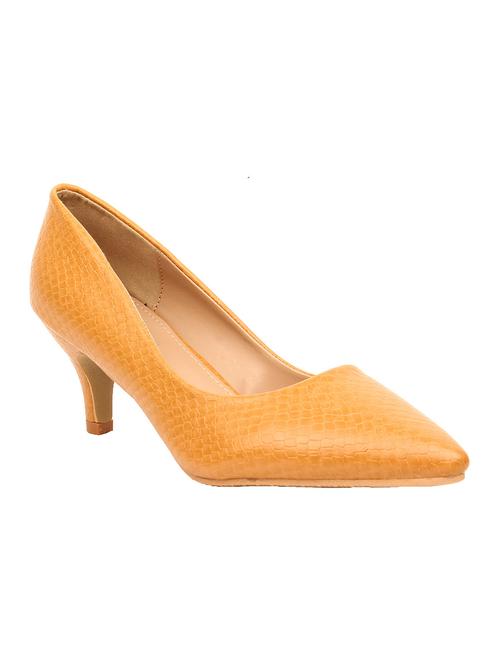 brown leather pump - 12190212 - Very Small Image - 1