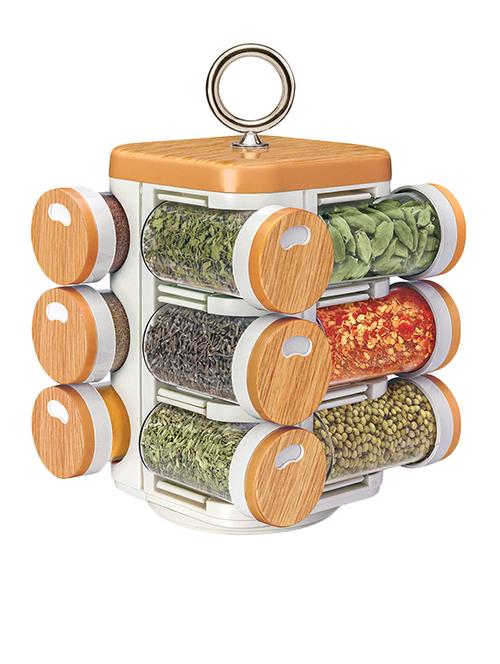 set of 12 kitchen mate  (wood finish) - 12192367 - Very Small Image - 1