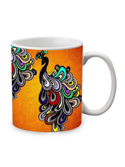 yellow ceramic printed mug - 1219700 - Very Small Image - 1