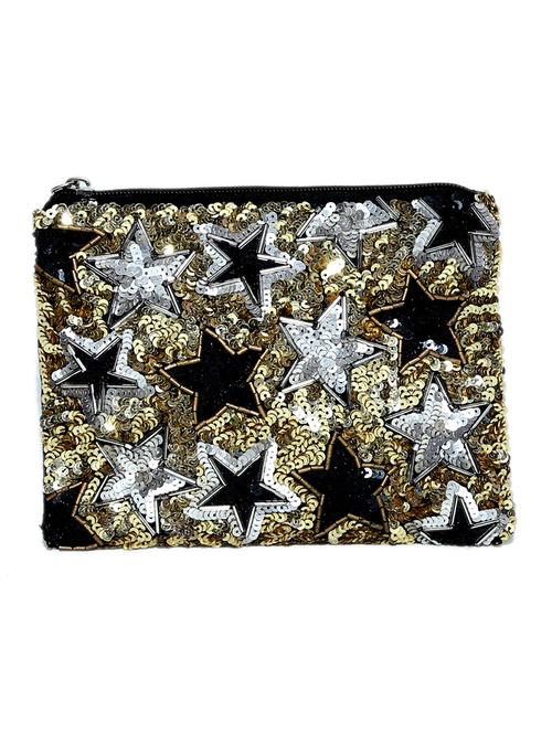 multi embellished cotton pouch - 12197734 - Very Small Image - 1