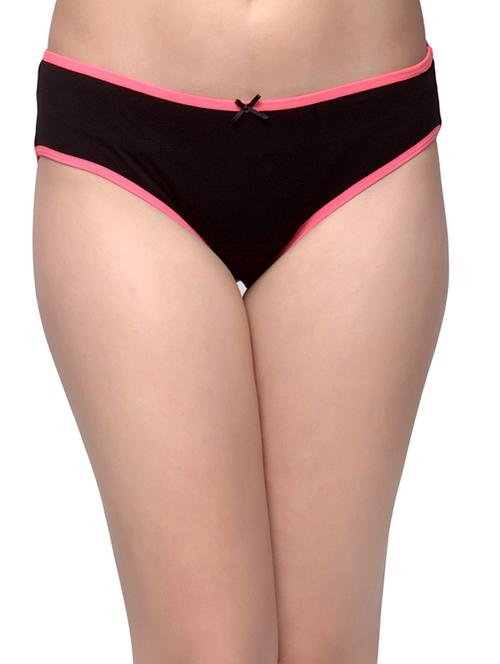 black cotton panty - 12209659 - Very Small Image - 1