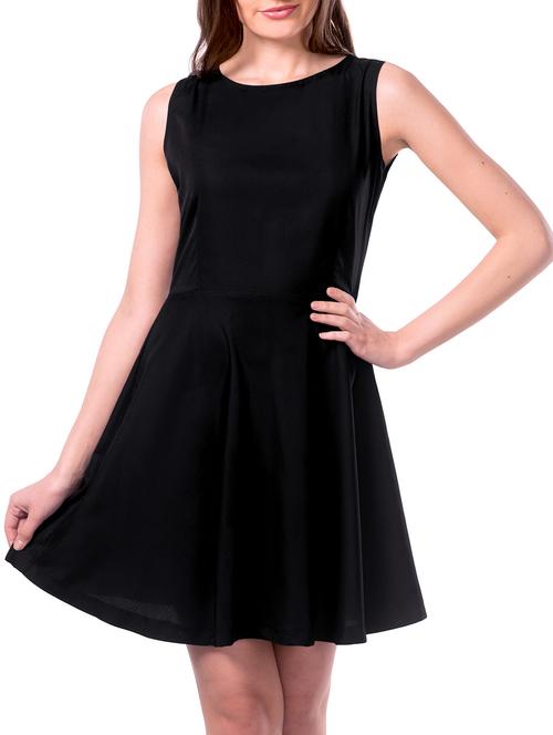 cutout back skater dress - 1221136 - Very Small Image - 1