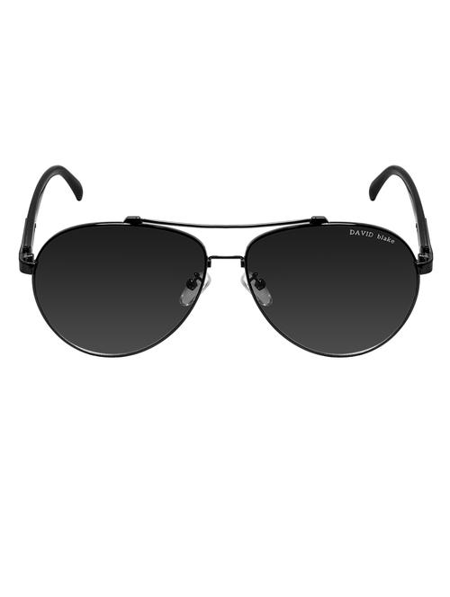 david blake black aviator uv protected sunglass - 12217716 - Very Small Image - 1