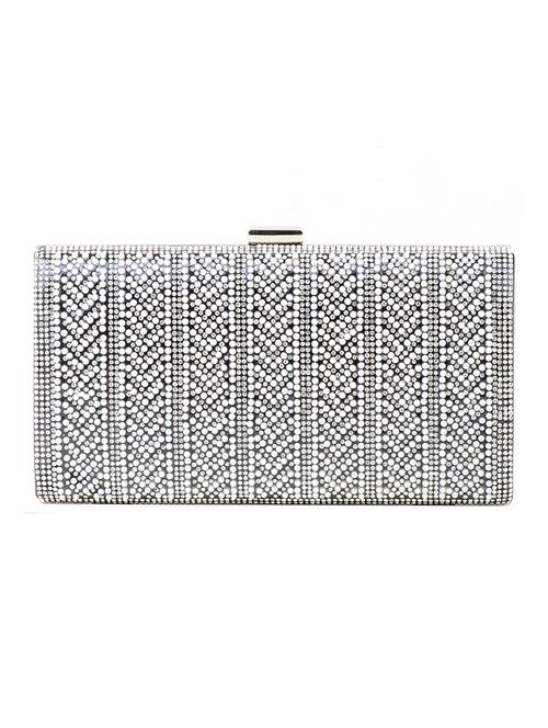 multi metal embellished clutch - 12242370 - Very Small Image - 1