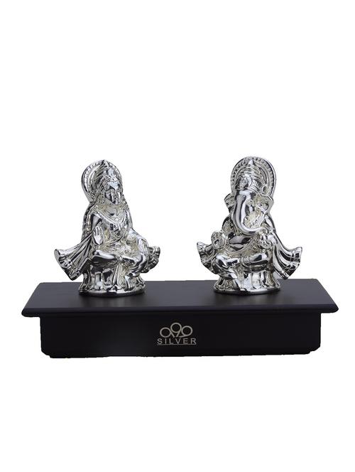 lakshmi ganesha pair figurine - 12243992 - Very Small Image - 1