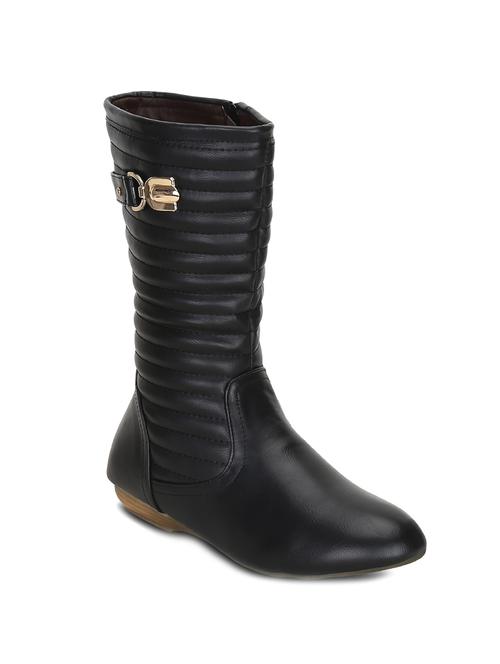 black synthetic  calf boot - 12244664 - Very Small Image - 1