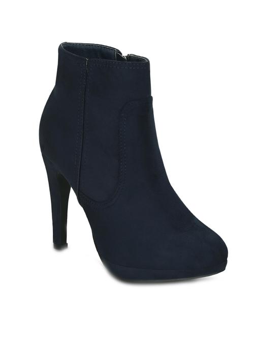 blue suede ankle boot - 12244695 - Very Small Image - 1