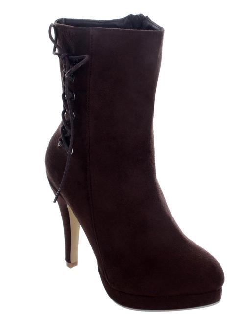 brown suede calf   boot - 12249556 - Very Small Image - 1