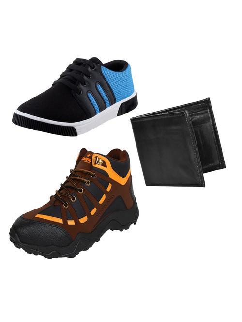 combo casual shoe with wallet - 12250056 - Very Small Image - 1