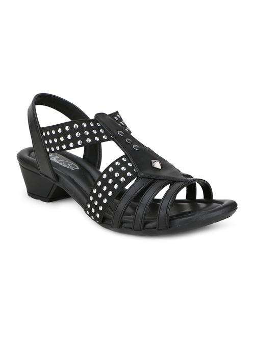black synthetic sandal - 12250228 - Very Small Image - 1