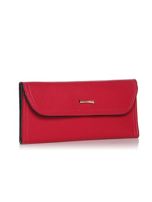 red leatherette clutch - 12251113 - Very Small Image - 1