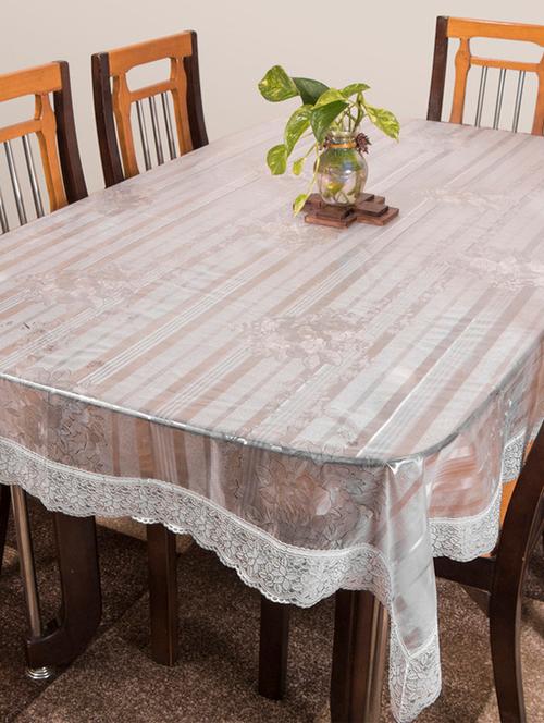 azalea elegant 4 seater pvc transparent table cover - 12253488 - Very Small Image - 1