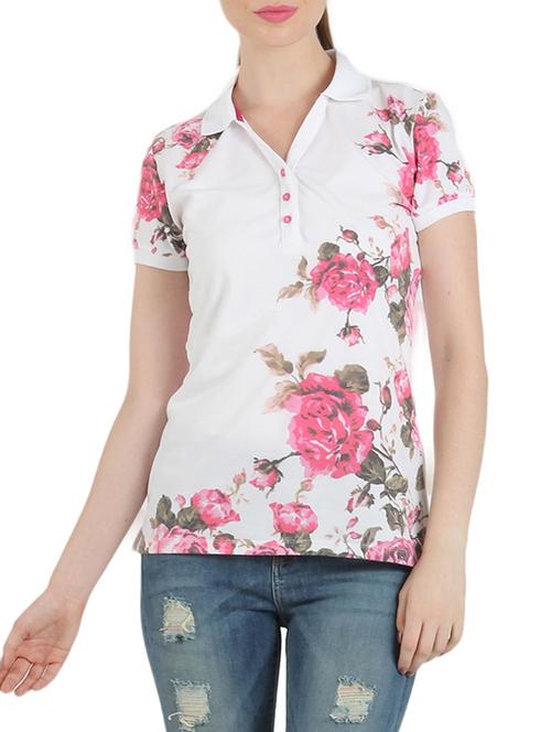 white cotton regular tee - 12259504 - Very Small Image - 1