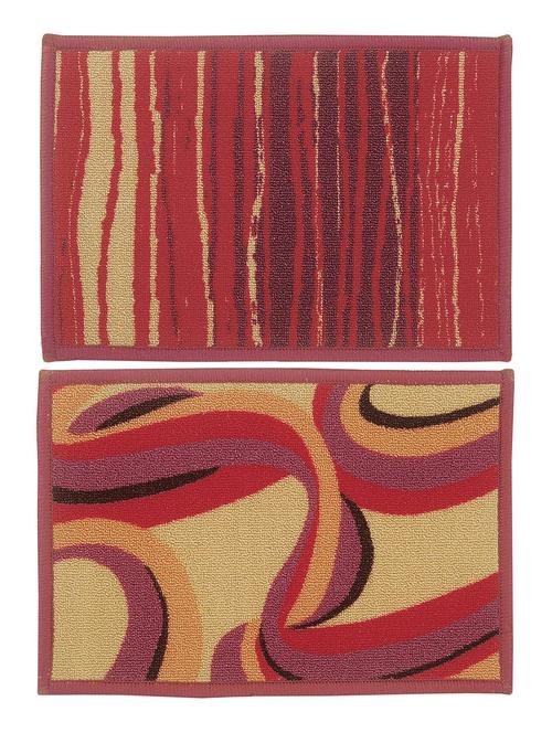 bianca set of 2 door mat with hd rubber backing - 12261280 - Very Small Image - 1