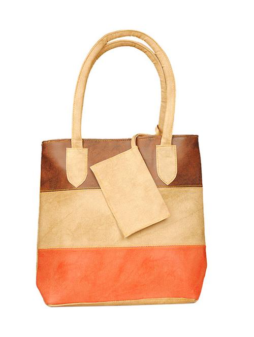 multi colored leatherette handbag - 12262435 - Very Small Image - 1