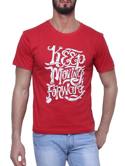 red cotton tshirt - 12262873 - Very Small Image - 1