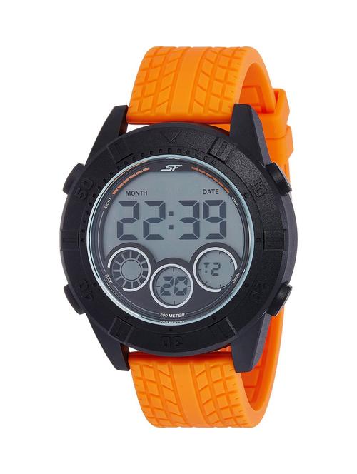 sonata digital grey dial men's watch (77038pp03) - 12263838 - Very Small Image - 1