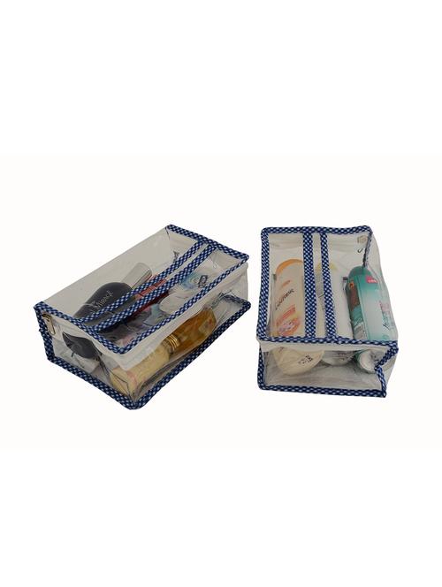 blue polyester utility bag (set of 2) - 12266241 - Very Small Image - 1