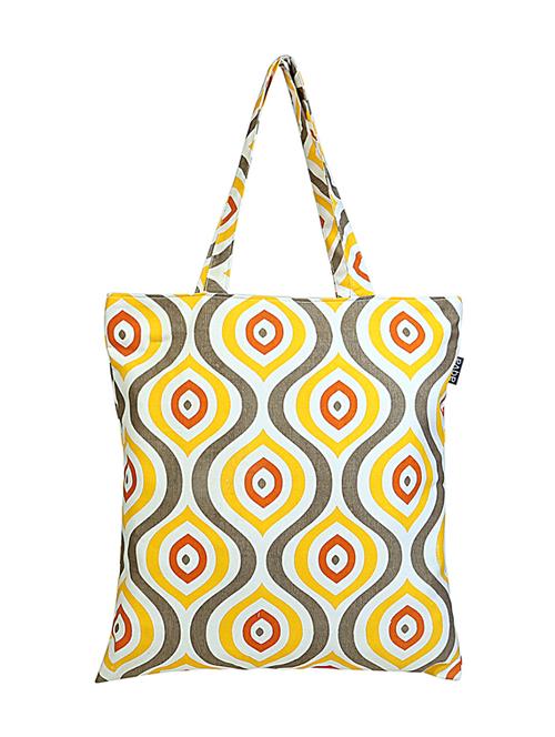 multi printed canvas tote - 12267957 - Very Small Image - 1