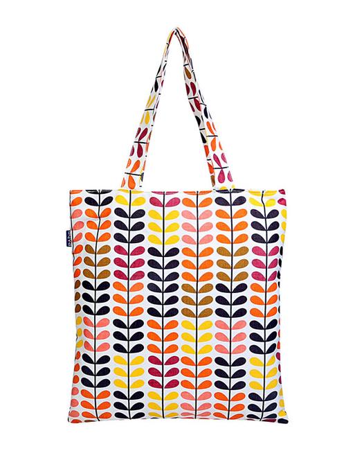 multi printed canvas tote - 12267975 - Very Small Image - 1