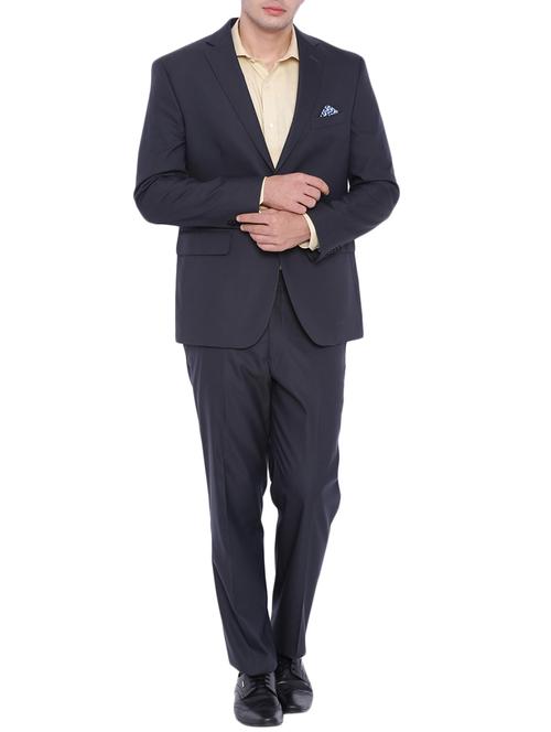 grey polyester formal blazer - 12269097 - Very Small Image - 1