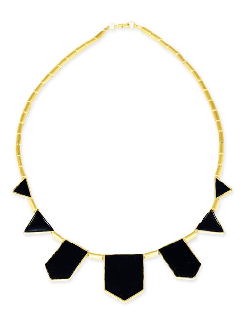 black metal tribal necklace - 12272372 - Very Small Image - 1