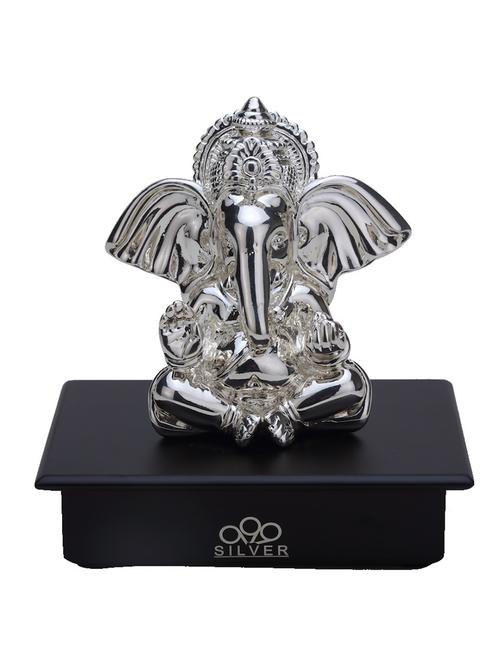 silver ganesha idol - 12277490 - Very Small Image - 1