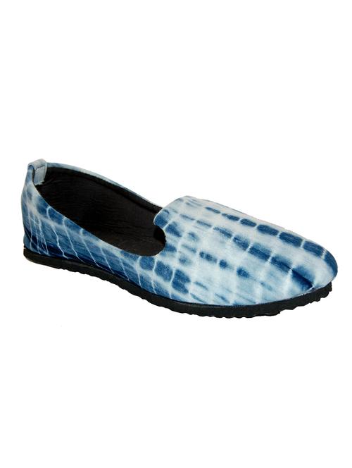 light blue fabric slip on loafers - 12277544 - Very Small Image - 1