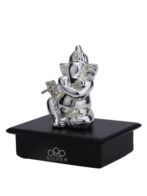 silver ganesha idol - 12278439 - Very Small Image - 1