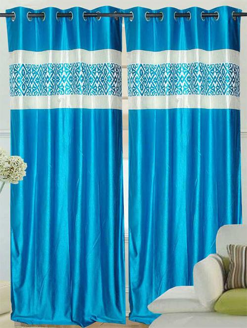 glitar patch design polyester door curtain - 1229458 - Very Small Image - 1