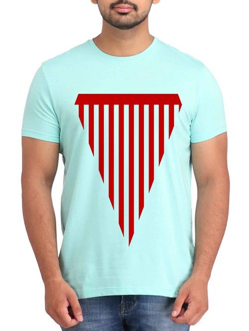 Blue Cotton t-shirt - 12296496 - Very Small Image - 1