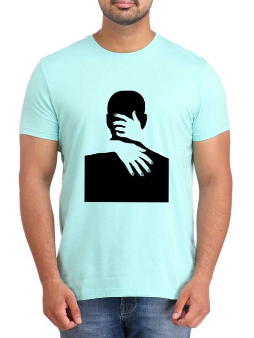Blue Cotton t-shirt - 12296916 - Very Small Image - 1