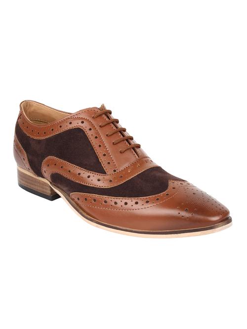 tan leather brouges - 12297564 - Very Small Image - 1