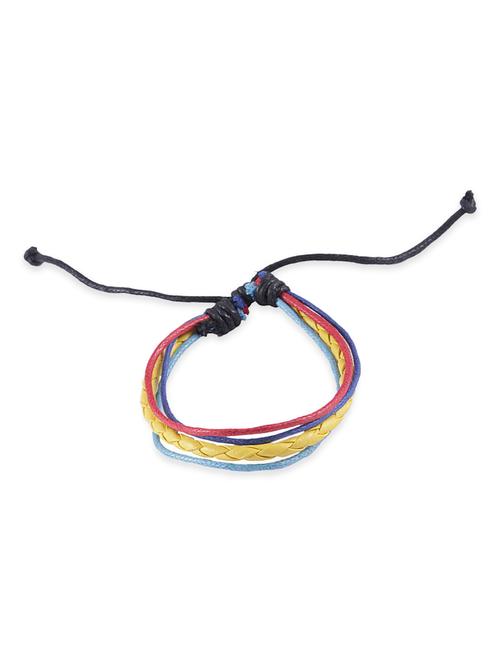 multi faux leather metal bracelet - 12305696 - Very Small Image - 1