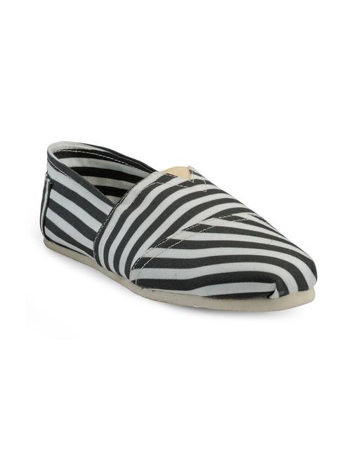 black canvas casual slip on - 12306729 - Very Small Image - 1