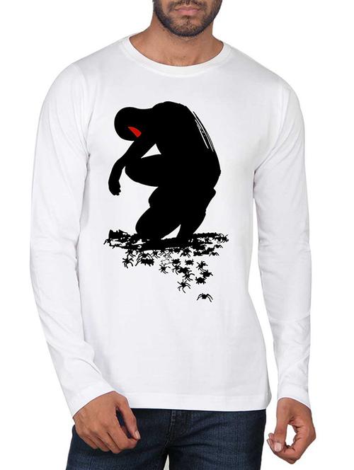 white cotton t-shirt - 12310294 - Very Small Image - 1