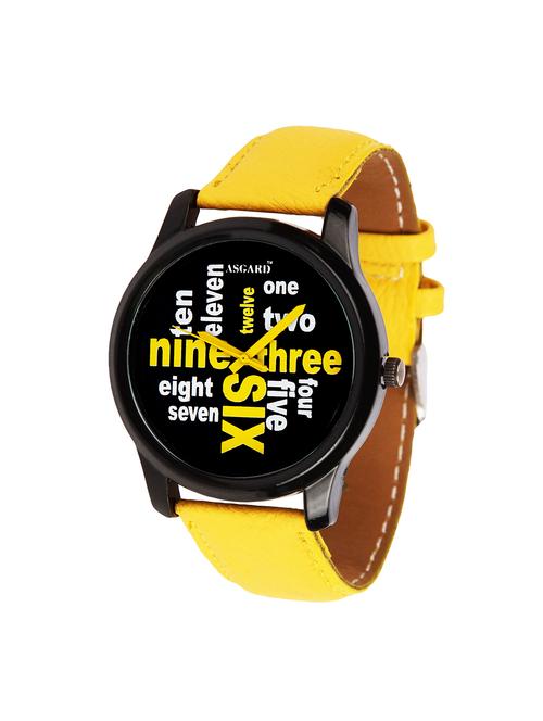 asgard analog black dial watch for men- yl-88 - 12311254 - Very Small Image - 1