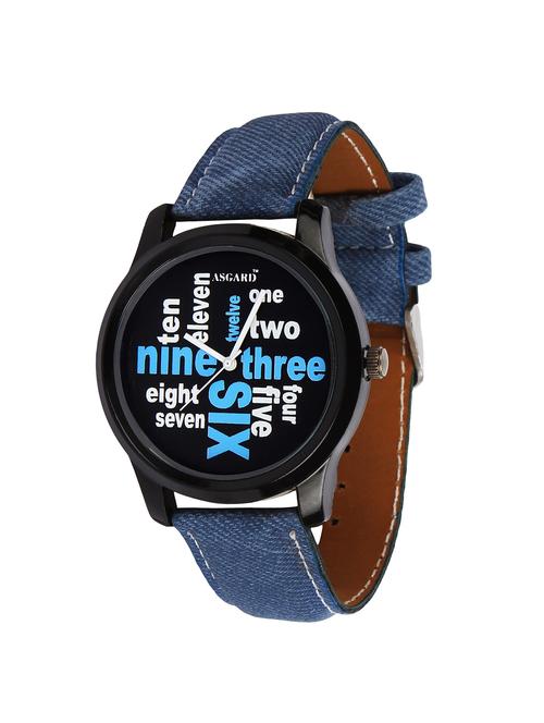 asgard analog black dial watch for men- bl-89 - 12311270 - Very Small Image - 1