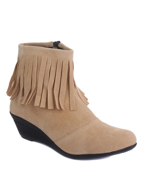 beige ankle  boot - 12312224 - Very Small Image - 1