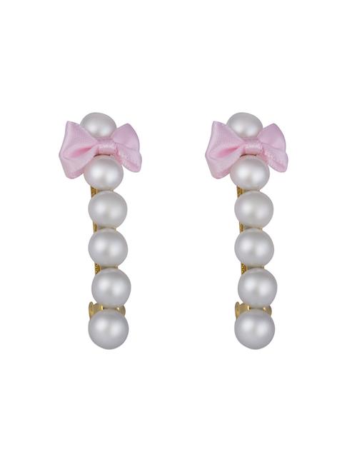 white metal hair pin (set of 2) - 12316933 - Very Small Image - 1