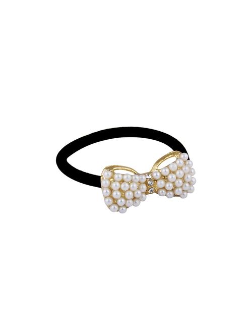 gold metal bow hair band - 12316951 - Very Small Image - 1