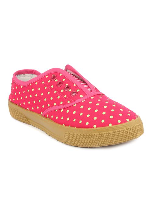 pink canvas plimsoll shoes - 12326217 - Very Small Image - 1