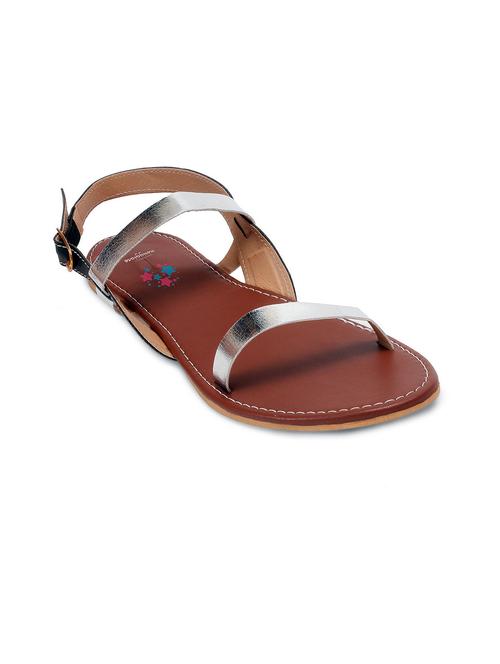 black leatherette sandal - 12331681 - Very Small Image - 1