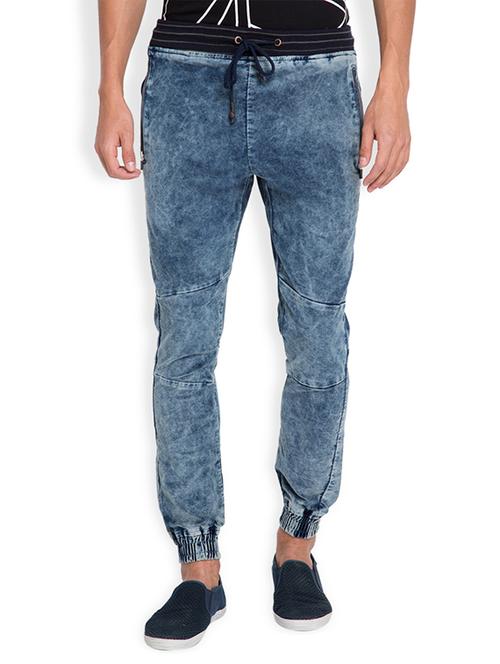 navy blue cotton jeans - 12332645 - Very Small Image - 1