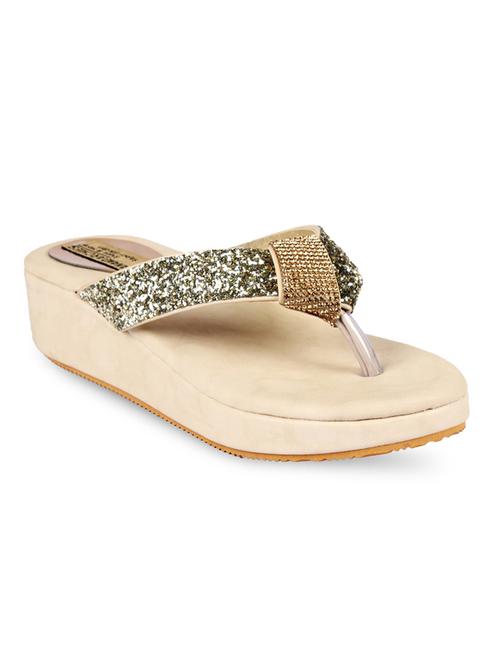 beige patent leather sandal - 12335640 - Very Small Image - 1