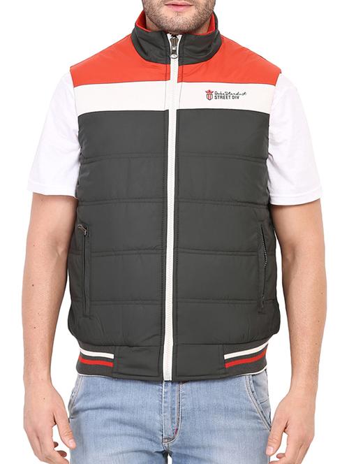 green nylon casual jacket - 12348768 - Very Small Image - 1